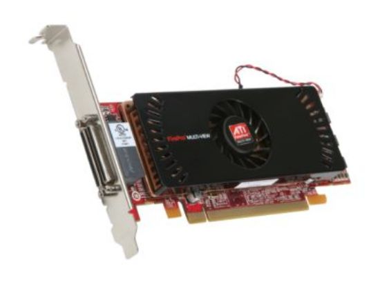 Picture of ATI 100-505531 FirePro 2450 512MB GDDR3 PCI Express 2.0 x16 Low Profile Multi-View Workstation Graphics Accelerator