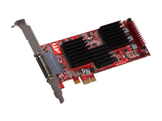 Picture of ATI 100505115 FireMV 2400 256MB PCI-E X1 Two VHDCI HIGH PROFILE VIDEO CARD 