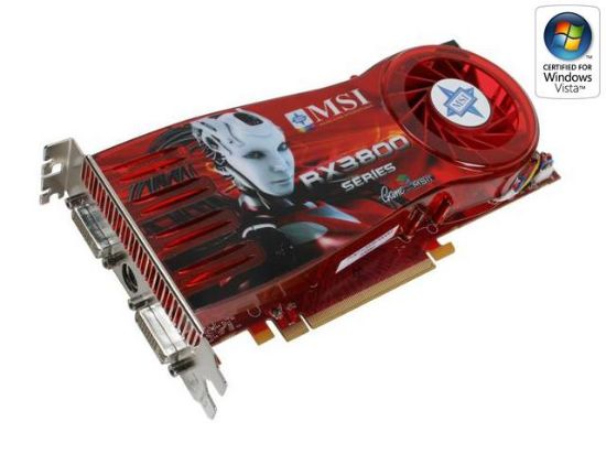 Picture of MSI RX3870-T2D512E OC Radeon HD 3870 512MB GDDR4 PCI Express 2.0 x16 CrossFireX Support Video Card