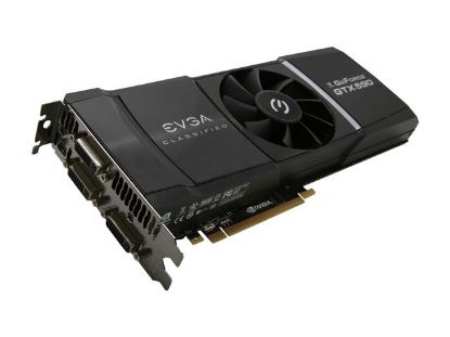 Picture of DELL A5249610 GeForce GTX 590 Classified 3072 MB GDDR5 PCI Express 2.0 3DVI/Mini-Display Port SLI Ready