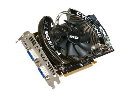 Picture of MSI N460GTX-HAWK GeForce GTX 460 1 GB GDDR5 PCI-E X16 DUAL DVI DUAL LINK 1 x MINI DP VIDEO CARD 