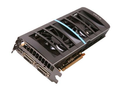 Picture of EVGA 015-P3-1587-B1 GeForce GTX 580 DoubleShot Superclocked 1536 MB GDDR5 PCI Express 2.0 2DVI/Mini-HDMI SLI Ready