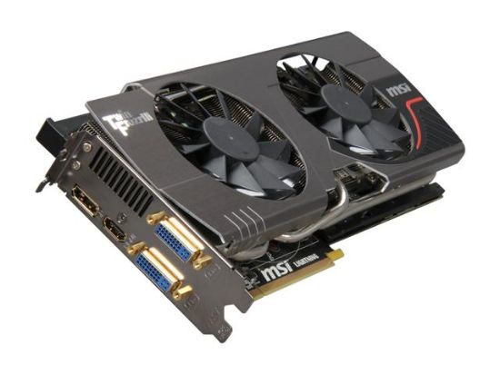 Picture of MSI N580GTX LIGHTNING GeForce GTX580 1536 MB DDR5 2DVI/Mini HDMI PCI-Express Video Card