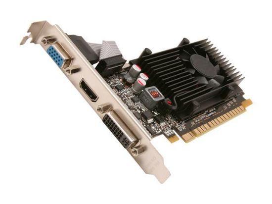 Picture of EVGA 01G-P3-1521-KR GeForce GT 520 1GB 64-bit DDR3 PCI Express 2.0 x16 HDCP Ready Low Profile Ready Video Card