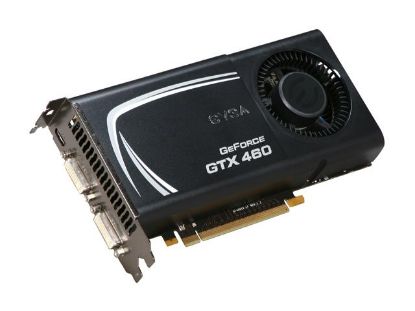 Picture of EVGA 01G P3 1378 A1 GeForce GTX 460 FTW EE (External Exhaust) 1024 MB GDDR5 PCI Express 2.0 2DVI/Mini-HDMI SLI Ready Graphics Card