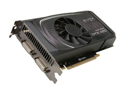 Picture of EVGA 01G-P3-1372-AR GeForce GTX 460 (Fermi) Superclocked 1GB 256-bit GDDR5 PCI Express 2.0 x16 HDCP Ready SLI Support Video Card