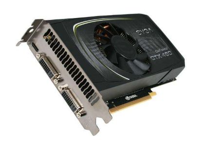 Picture of EVGA 768 P3 1360 K4 GeForce GTX 460 FPB (Free Performance Boost) 768MB 192-bit GDDR5 PCI Express 2.0 x16 HDCP Ready SLI Support Video Card