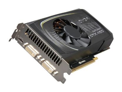 Picture of EVGA 01G P3 1370 A1 GeForce GTX 460 (Fermi) Superclocked EE 1GB 256-bit GDDR5 PCI Express 2.0 x16 HDCP Ready SLI Support Video Card