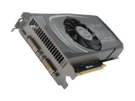 Picture of EVGA 01G-P3-1370-TR GeForce GTX 460 (Fermi) Superclocked EE 1GB 256-bit GDDR5 PCI Express 2.0 x16 HDCP Ready SLI Support Video Card