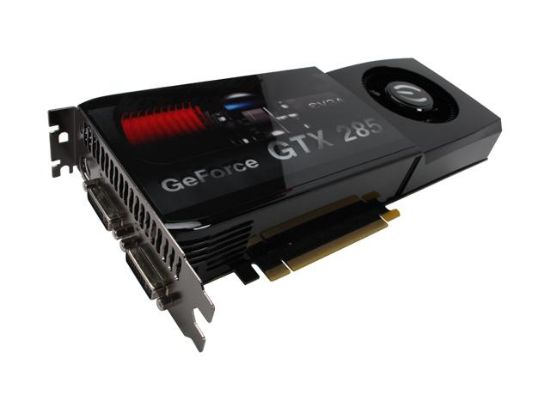 Picture of EVGA 01G-P3-1281-AR GeForce GTX 285 1GB 512-bit GDDR3 PCI Express 2.0 x16 HDCP Ready SLI Support Video Card