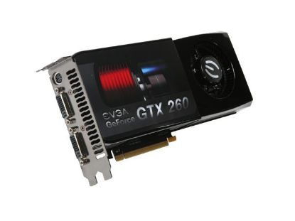 Picture of EVGA 900-10654-0051-300 GeForce GTX 260 Core 216 Superclocked Edition 896MB 448-bit GDDR3 PCI Express 2.0 x16 HDCP Ready SLI Supported Video Card