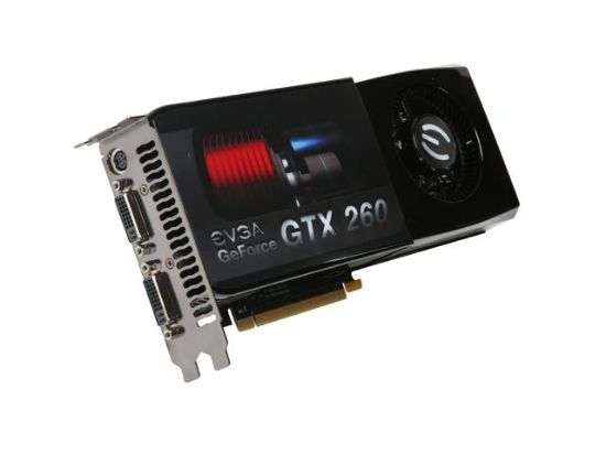 Picture of EVGA 896-P3-1257 S1 GeForce GTX 260 Core 216 Superclocked Edition 896MB 448-bit GDDR3 PCI Express 2.0 x16 HDCP Ready SLI Supported Video Card