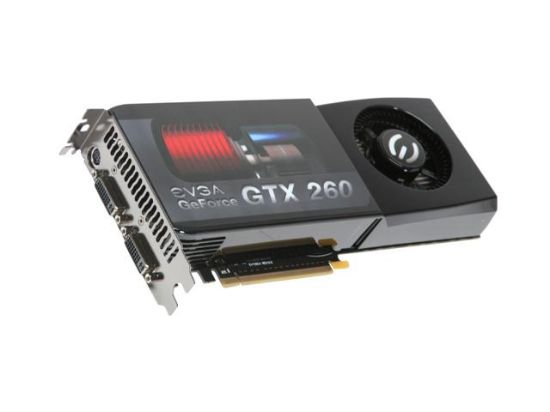 Picture of EVGA 896-P3-1257-AR GeForce GTX 260 Core 216 Superclocked Edition 896MB 448-bit GDDR3 PCI Express 2.0 x16 HDCP Ready SLI Supported Video Card