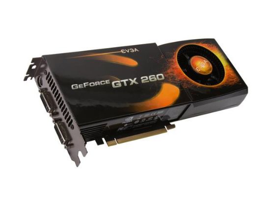 Picture of EVGA 896 P3 1264 A2 GeForce GTX 260 SSC Edition 896MB 448-bit GDDR3 PCI Express 2.0 x16 HDCP Ready SLI Supported Video Card