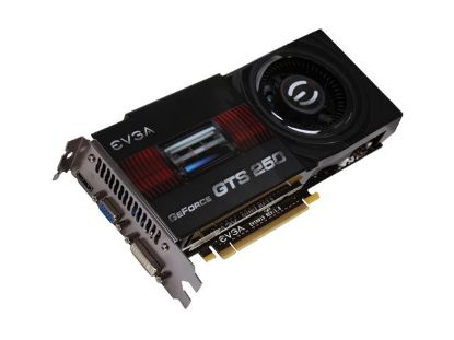 Picture of EVGA 512-P3-1154 S3 GeForce GTS 250 512MB 256-bit GDDR3 PCI Express 2.0 x16 HDCP Ready SLI Support Video Card