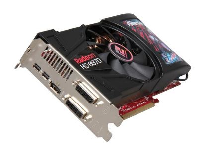 Picture of POWERCOLOR AX68701GBD52DH Radeon HD 6870 1GB 256-bit GDDR5 PCI Express 2.1 x16 HDCP Ready CrossFireX Support Video Card with Eyefinity