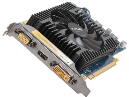 Picture of ZOTAC ZT 96TEQ3P FDL GeForce 9600 GT 256MB TurboCache (512MB TC) 128-bit GDDR3 (650MHz/1400MHz) Graphics card 