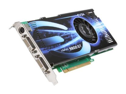 Picture of EVGA 512P3N975ER GeForce 9800 GT 512MB 256-bit GDDR3 PCI Express 2.0 x16 HDCP Ready SLI Support Video Card