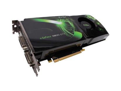 Picture of EVGA 512 P3 N871 A1 GeForce 9800 GTX+ 512MB 256-bit DDR3 PCI Express 2.0 x16 HDCP Ready SLI Support Video Card