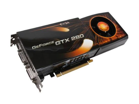 Picture of EVGA 01G-P3-1280-AR GeForce GTX 280 1GB 512-bit GDDR3 PCI Express 2.0 x16 HDCP Ready SLI Support Video Card