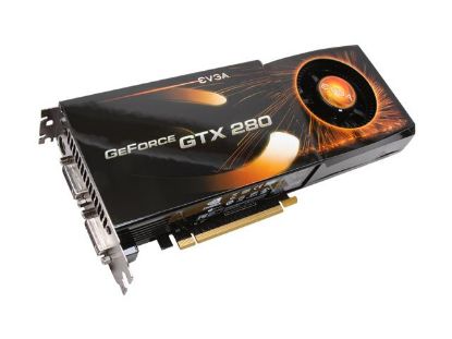 Picture of EVGA 600-10651-0000-202 GeForce GTX 280 SSC Edition 1GB 512-bit GDDR3 PCI Express 2.0 x16 HDCP Ready SLI Supported Video Card