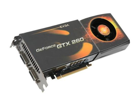 Picture of EVGA 896-P3-1262-AR GeForce GTX 260 Superclocked 896MB 448-bit GDDR3 PCI Express 2.0 x16 HDCP Ready SLI Support Video Card