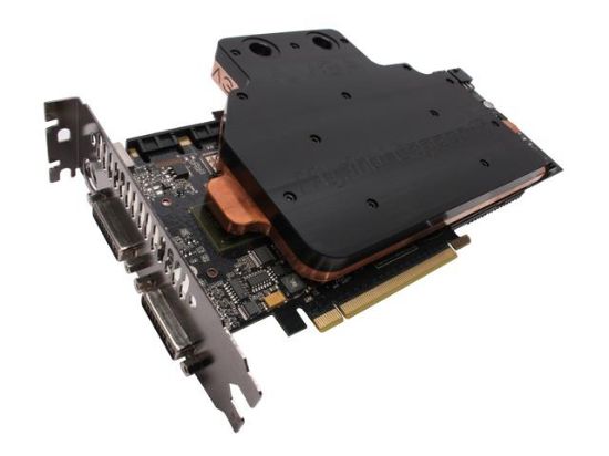 Picture of EVGA 896-P3-1269-DX GeForce GTX 260 Hydro Copper 16 896MB 448-bit GDDR3 PCI Express 2.0 x16 HDCP Ready SLI Supported Video Card - OEM