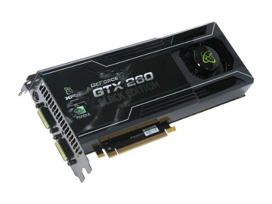 Picture of XFX GX-260X AHBF GeForce GTX 260 896MB 448-bit GDDR3 PCI Express 2.0 x16 HDCP Ready SLI Support Video Card