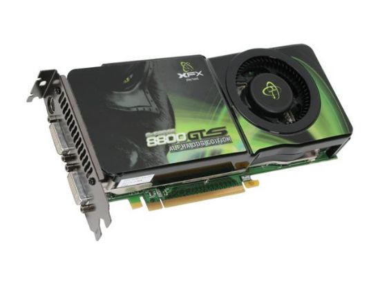 Picture of XFX PV-T88G-YDF4 GeForce 8800GTS (G92) 512MB 256-bit GDDR3 PCI Express 2.0 x16 HDCP Ready SLI Support Video Card