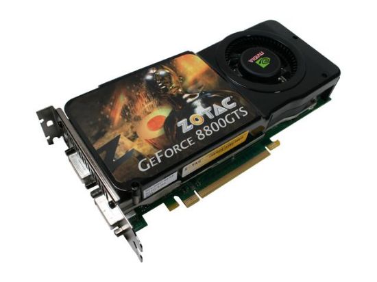 Picture of ZOTAC ZT-88SES2P-FSP GeForce 8800GTS (G92) 512MB 256-bit GDDR3 PCI Express 2.0 x16 HDCP Ready SLI Support Video Card