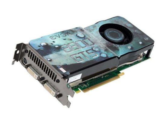 Picture of EVGA 512-P3-N841 A1 GeForce 8800GTS (G92) 512MB 256-bit GDDR3 PCI Express 2.0 x16 HDCP Ready SLI Support Video Card