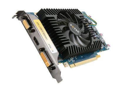 Picture of ZOTAC ZT-96TES3P-FDL GeForce 9600 GT 512MB 128-bit GDDR3 PCI Express 2.0 x16 HDCP Ready SLI Support Video Card