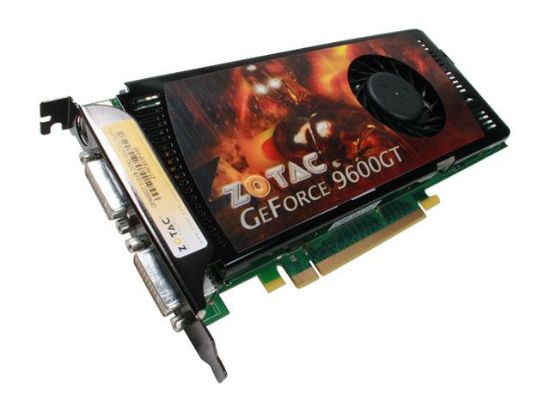 Picture of ZOTAC ZT-96TES3P-FSP GeForce 9600 GT 512MB 256-bit GDDR3 PCI Express 2.0 x16 HDCP Ready SLI Support Video Card