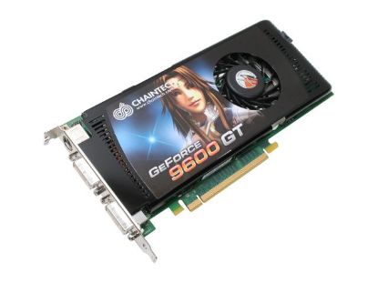 Picture of CHAINTECH GSE96GT GeForce 9600 GT 512MB 256-bit GDDR3 PCI Express 2.0 x16 HDCP Ready SLI Support Video Card