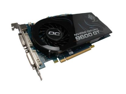Picture of BFG BFGE96512GTOCBE GeForce 9600 GT 512MB 256-bit GDDR3 PCI Express 2.0 x16 HDCP Ready SLI Support Video Card