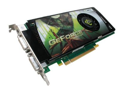 Picture of XFX PV T94P YDF4 GeForce 9600 GT 512MB 256-bit GDDR3 PCI Express 2.0 x16 HDCP Ready SLI Support Video Card