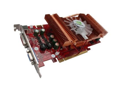 Picture of APOLLO AP-GF9600GT 512MB GeForce 9600 GT 512MB 256-bit GDDR3 PCI Express 2.0 x16 HDCP Ready SLI Support Video Card