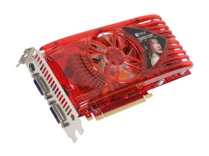 Picture of MSI N9600GT 512M GeForce 9600 GT 512MB 256-bit GDDR3 PCI Express 2.0 x16 HDCP Ready SLI Support Video Card