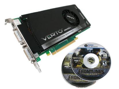 Picture of PNY VCG96512GXPB-FLB GeForce 9600 GT 512MB 256-bit GDDR3 PCI Express 2.0 x16 HDCP Ready SLI Support Video Card