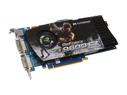 Picture of ECS N9600GT-512MX-F GeForce 9600 GT 512MB 256-bit GDDR3 PCI Express 2.0 x16 HDCP Ready SLI Support Video Card