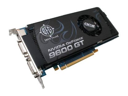 Picture of BFG BFGE96512GTOC2E GeForce 9600 GT 512MB 256-bit GDDR3 PCI Express 2.0 x16 HDCP Ready SLI Support Video Card