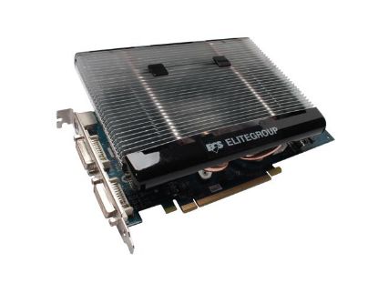 Picture of ECS N9600GT-512MX-P FRONTLINE GeForce 9600 GT 512MB 256-bit GDDR3 PCI Express 2.0 x16 HDCP Ready SLI Support Video Card