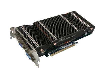 Picture of GIGABYTE GV N96TSL 1GI GeForce 9600 GT 1GB Silent Cell 256-bit GDDR3 PCI Express 2.0 x16 HDCP Ready Video Card