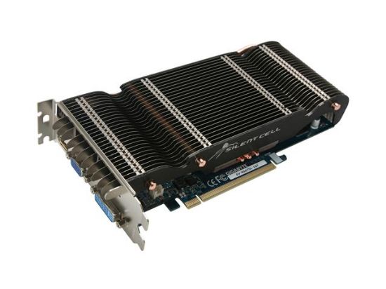 Picture of GIGABYTE GVN96TSL1GI GeForce 9600 GT 1GB Silent Cell 256-bit GDDR3 PCI Express 2.0 x16 HDCP Ready Video Card