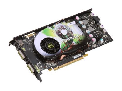 Picture of XFX PV T94P ZHFU GeForce 9600 GT 1GB 256-bit GDDR3 PCI Express 2.0 x16 HDCP Ready SLI Support Video Card