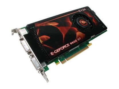 Picture of EVGA 512 P3 N862 A1 GeForce 9600 GT 512MB 256-bit GDDR3 PCI Express 2.0 x16 HDCP Ready SLI Support Video Card