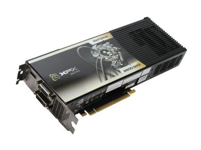 Picture of XFX PV T98U ZHFU GeForce 9800 GX2 1GB 512-bit GDDR3 PCI Express 2.0 x16 HDCP Ready SLI Support Video Card