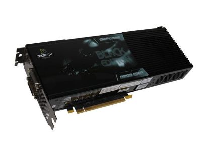 Picture of XFX PV T98U ZHBU GeForce 9800 GX2 1GB 512-bit GDDR3 PCI Express 2.0 x16 HDCP Ready SLI Support Video Card