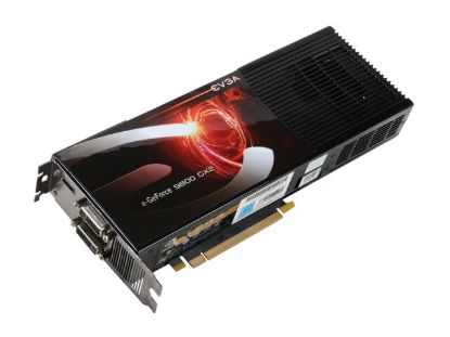 Picture of EVGA 01G-P3-N892-AR GeForce 9800 GX2 SC 1GB 512-bit GDDR3 PCI Express 2.0 x16 HDCP Ready SLI Supported Video Card