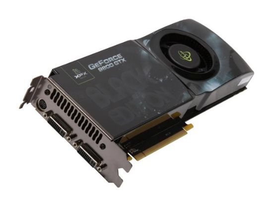 Picture of XFX PVT98FYDBU GeForce 9800 GTX Black Edition 512MB 256-bit GDDR3 PCI Express 2.0 x16 HDCP Ready SLI Supported Video Card